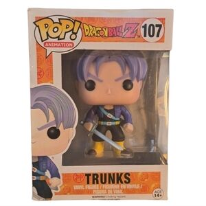 Funko × Dragon Ball Z TRUNKS Funko POP Vinyl Figure - Purple & Black.